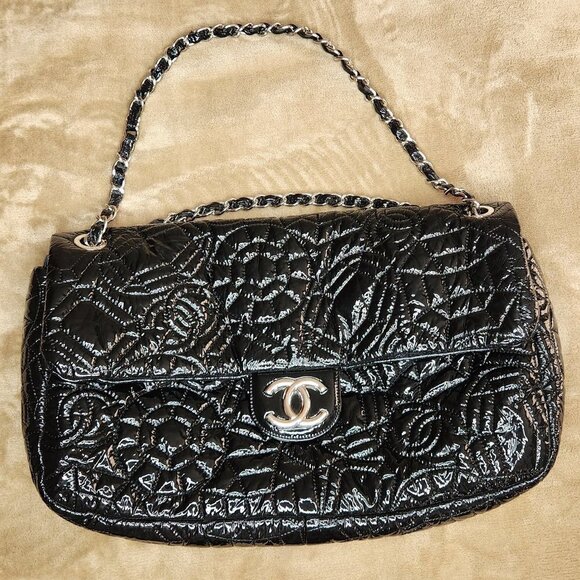 Chanel Patent Soft Sided bag, Authentic - Picture 1 of 9